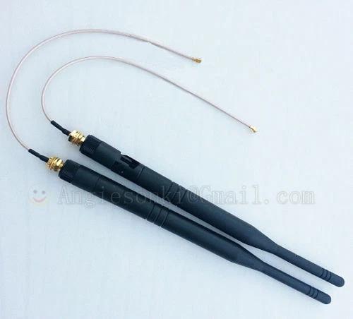 2.4GHz/5G 6dBi omni wifi Antenna RP-SMA male + Pigtail for Wlan Mini Pc U.FL/IPX - Image 3 of 4