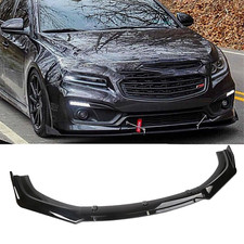 Front Bumper Lip Spoiler Splitter Body Gloss Black For Chevrolet Cruze 2011-2019
