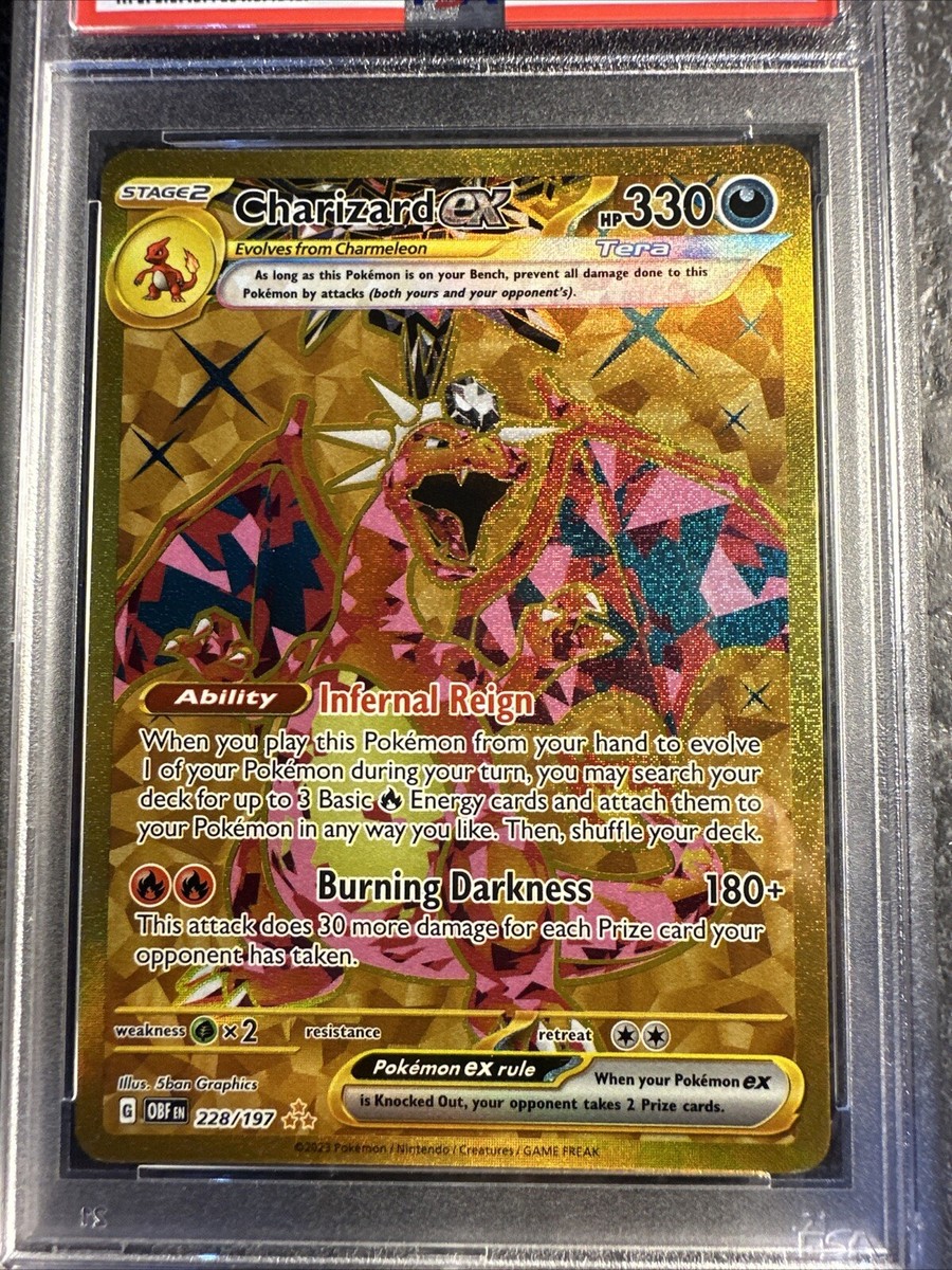 2023 Pokemon S&V Obsidian Flames #228 Charizard Ex Hyper 2023 Pokemon S&V Obsidian Flames #228 Charizard Ex Hyper