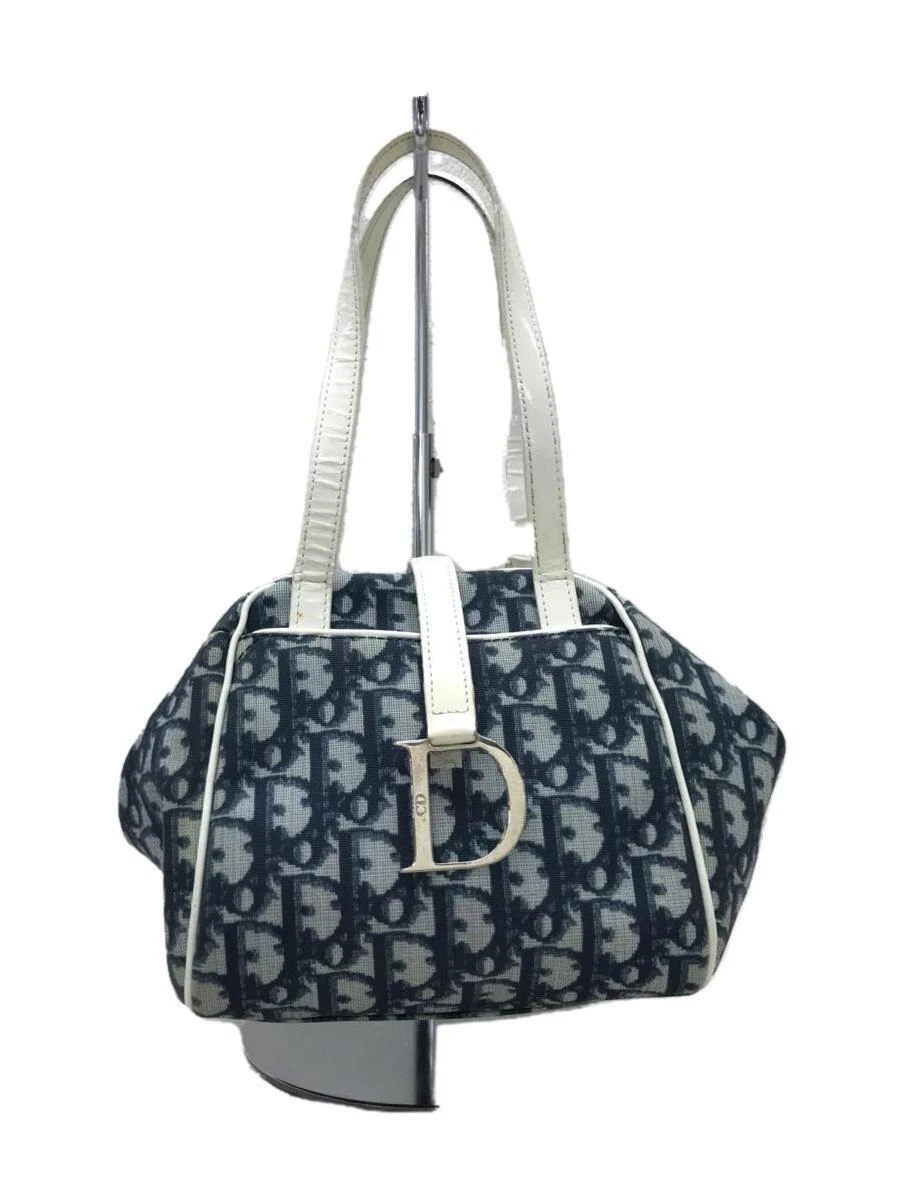 Sac à main Christian Dior poignée blanche 37 gousset 17 haut larg