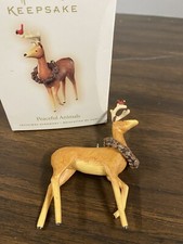 2007 Hallmark Keepsake Peaceful Animals Ornament AO4081A 3  