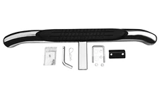 Hitch Step Bar Guard Chrome 36x3" Fit 2" Receiver Truck Heavy Duty Steel Tow