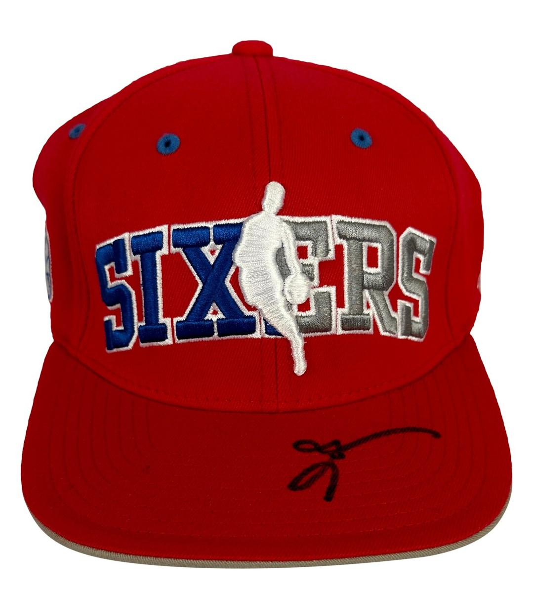 Allen Iverson autographed signed 76ers draft Hat