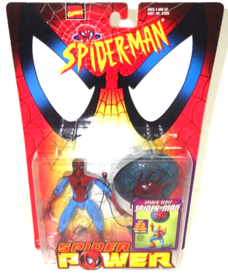 Spider-Man スパイダーマン　木製ボード　ヴィンテージ Toy Biz Spider Power Spider-Sense Spider-Man Series 1 Vintage 1995