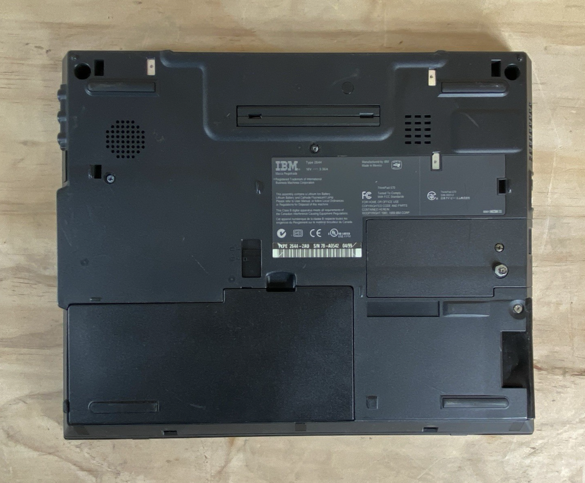 VINTAGE IBM ThinkPad 570 13