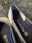 Rothy’s The Flat Round Cap Toe Black and Cream Plaid Retired Pattern Size 7 — photo 5