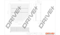 Dr!ve+ DP1110.10.0610 Luftfilter FüR Volvo
