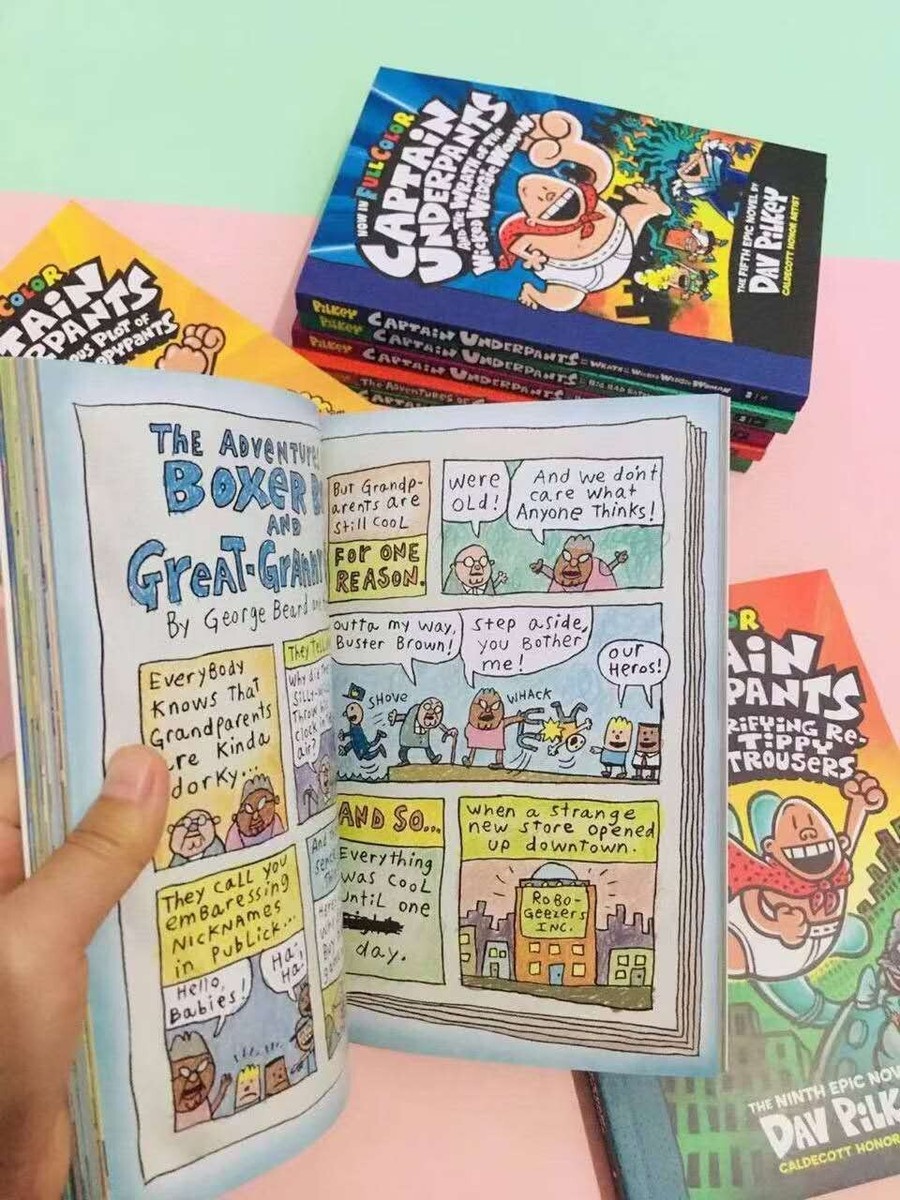 新品 Captain Underpants 14冊セット英語絵本　洋書 新品 Captain Underpants 14冊セット英語絵本 洋書 音声あり