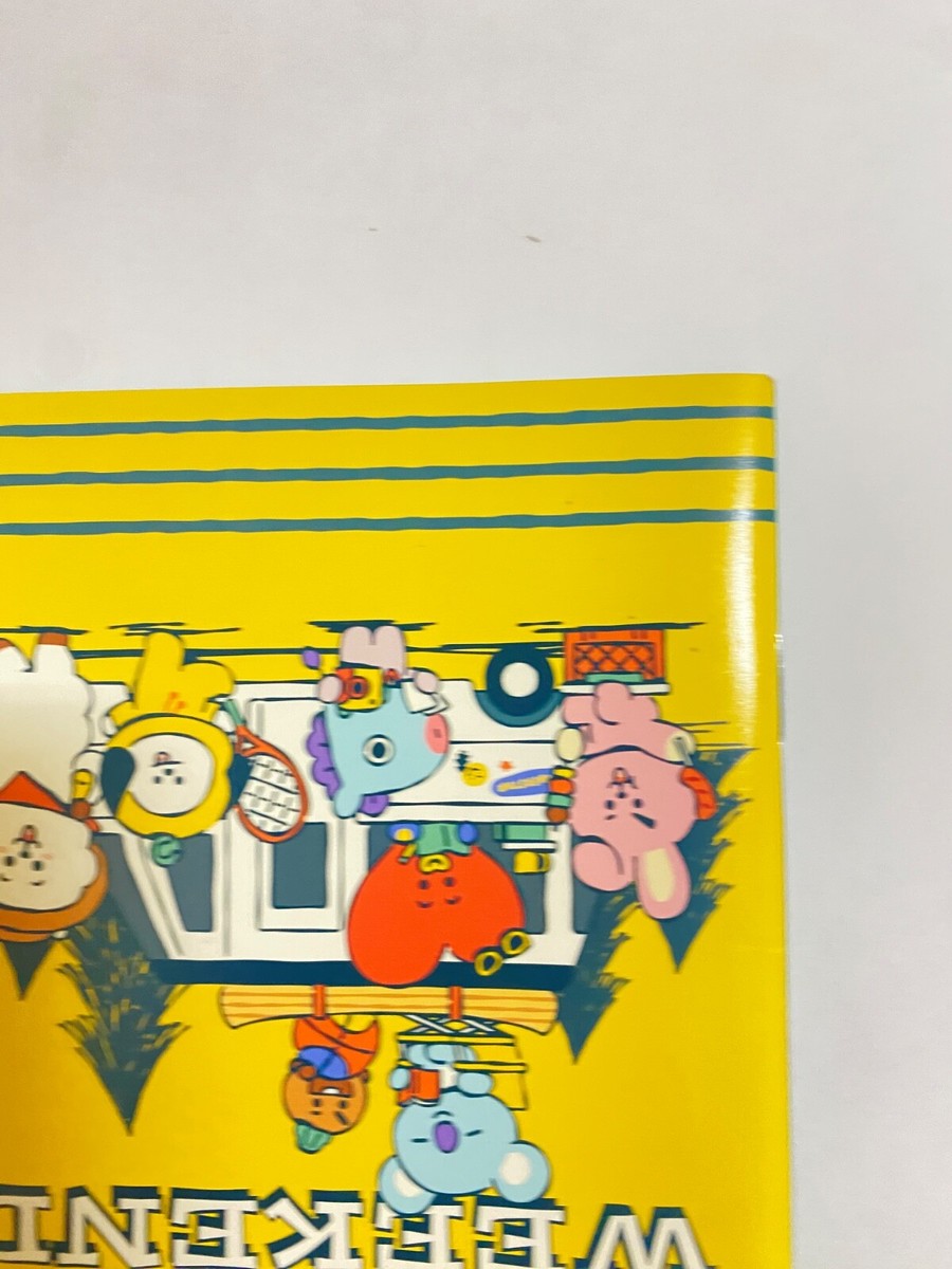 BTS BT21 Outdoor Weekend Book LINE Friends All Members Japanese