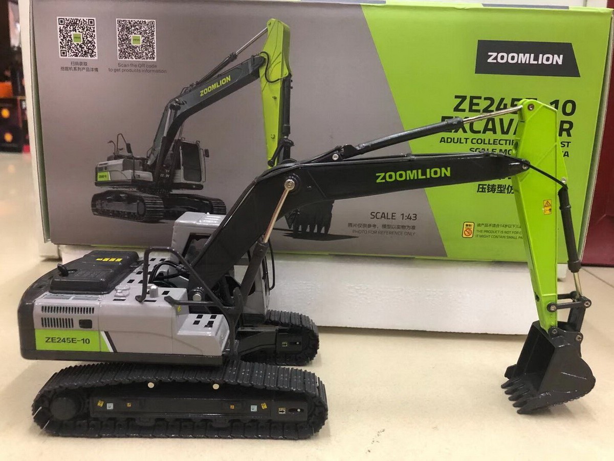 1/43 Scale Zoomlion ZE245E-10 Crawler Excavator Diecast Model
