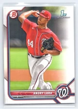 2022 Bowman Andry Lara #BP-70 FBC   Prospects Washington Nationals