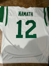 Mitchell Ness Jets Joe Namath 12 1968 Throwback Jersey Sz 60(4XL) NFL