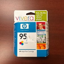 HP 95 Ink Cartridge Tri-Color Sealed OEM Genuine Warranty Expired 09/2006 NEW