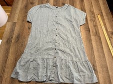 Sonoma Dress, Womens Size XL, Green, Short Sl...