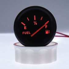 0-190ohms Fuel Tank Gauge Boat Marine Truck Car Fuel Level Indicator 52mm US