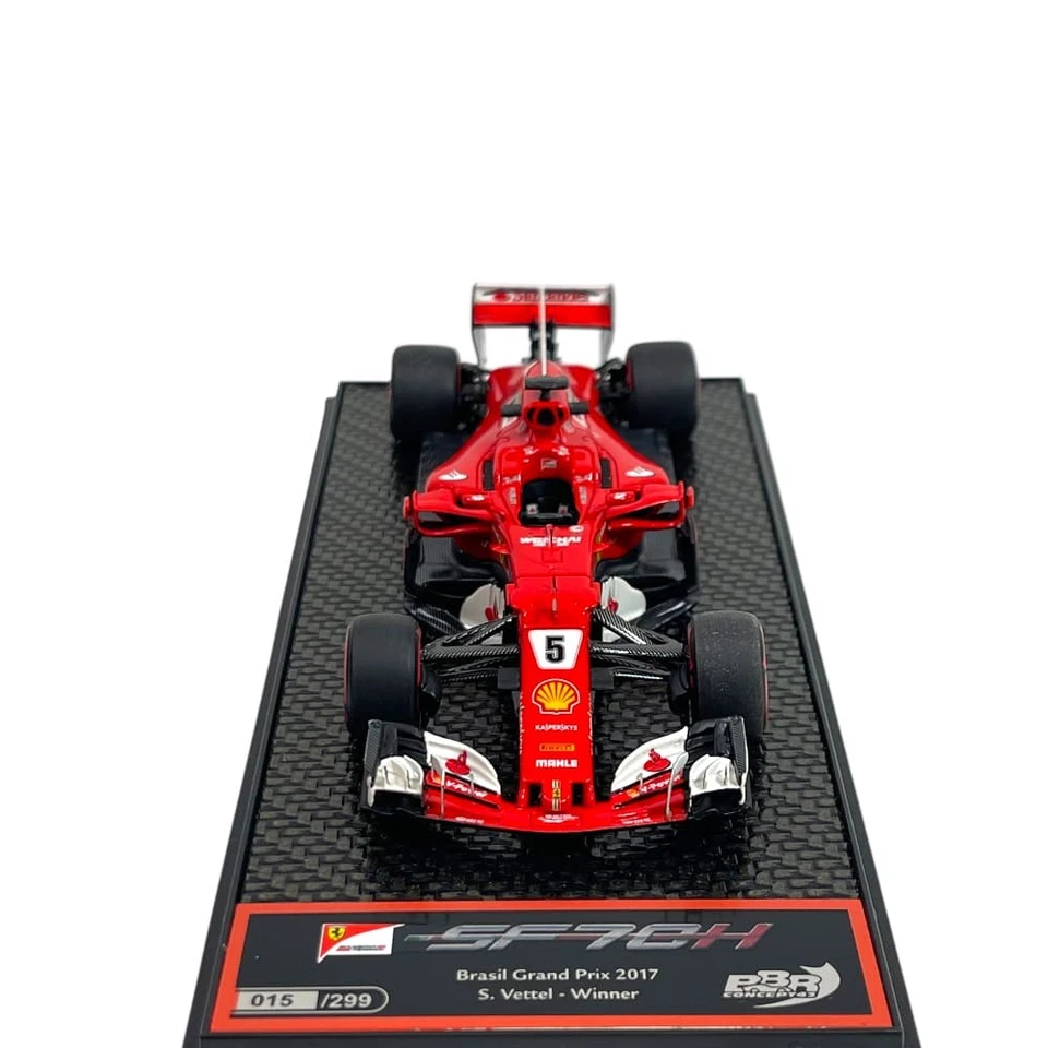 Modellino F1 BBR Models 1/43 Ferrari SF70-H Brasil GP 2017 #5 S. Vettel - Immagine 2 di 4