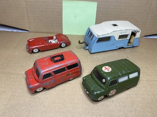 Job Lot Of Vintage Corgi Toys used