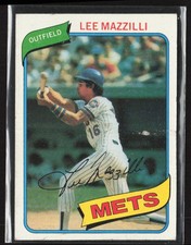 1980 Topps Lee Mazzilli New York Mets #25