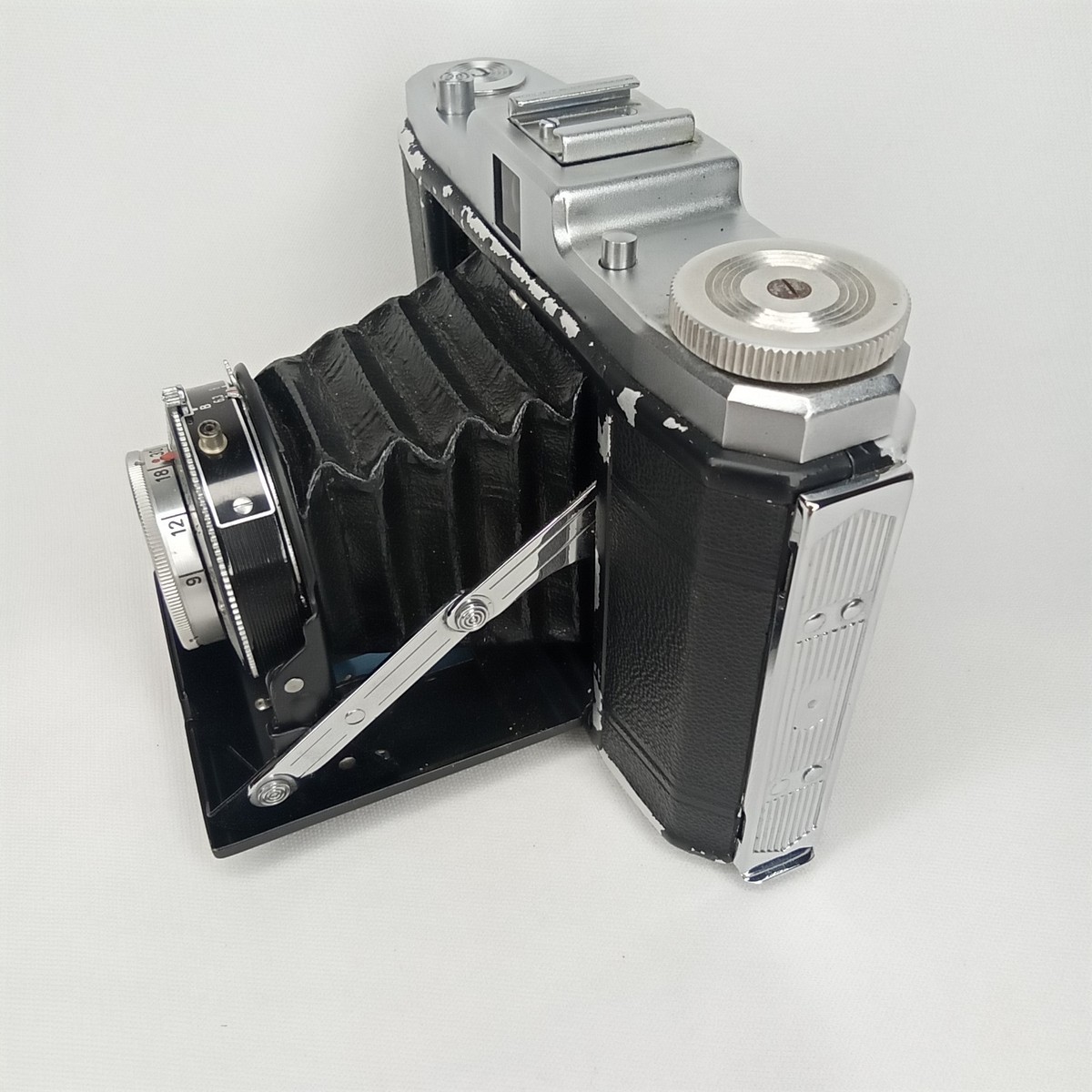 Vintage 1950s Zeiss Ikon Nettar Folding Camera With Case New