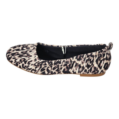 Flache Ballerinas Leopardenmuster Slipper von M&S