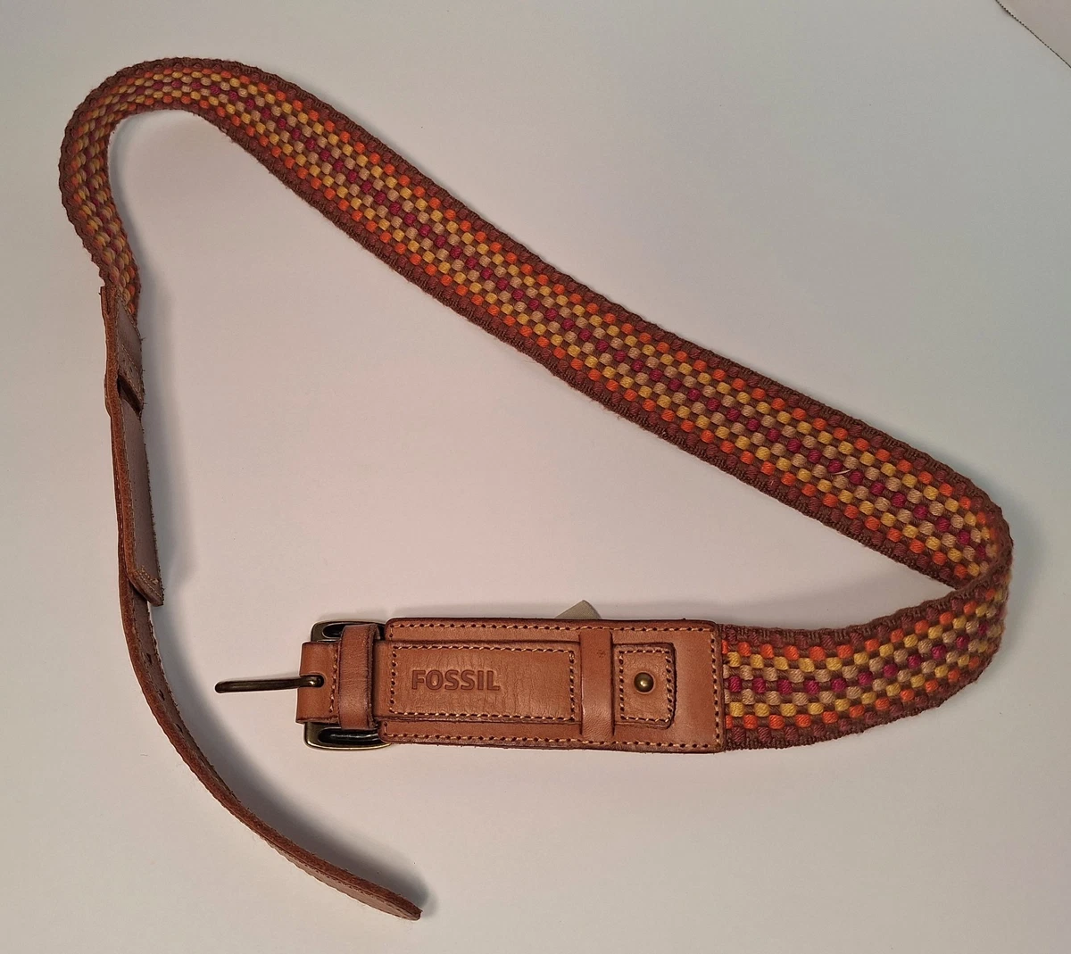 Fossil Leather Multicolor Belts for Women for sale | eBay