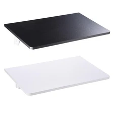 Wall Mounted Floating Folding Computer Desk PC Table Space Saving Home Furniture