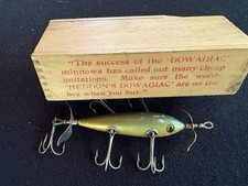 Heddon Gold 156 in wood box RARE