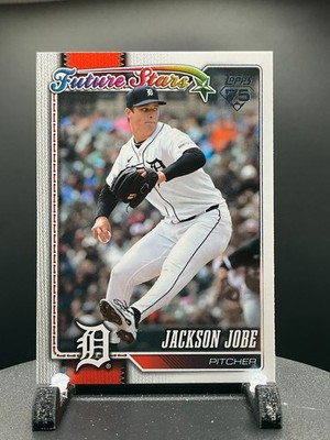 2026 Topps Series 2 Baseball #532 Jackson Jobe, Detroit Tigers (Future Stars)