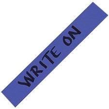 1" x 50 ft Colored Write-On Magnetic Roll 1 Roll Blue
