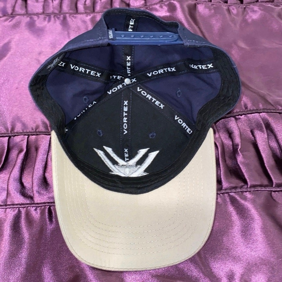 Vortex Optics Baseball Cap Hat Adjustable Blue/Gr… - image 8