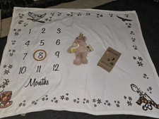 Lot Of Baby Items Harry Potter Baby Milestone Blanket Inkless Inkpads Boyds Bear