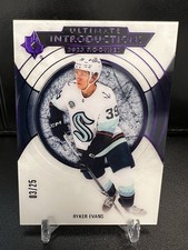 Ryker Evans 2023-24 Ultimate Collection Ultimate Introductions Purple /25 #UI-7