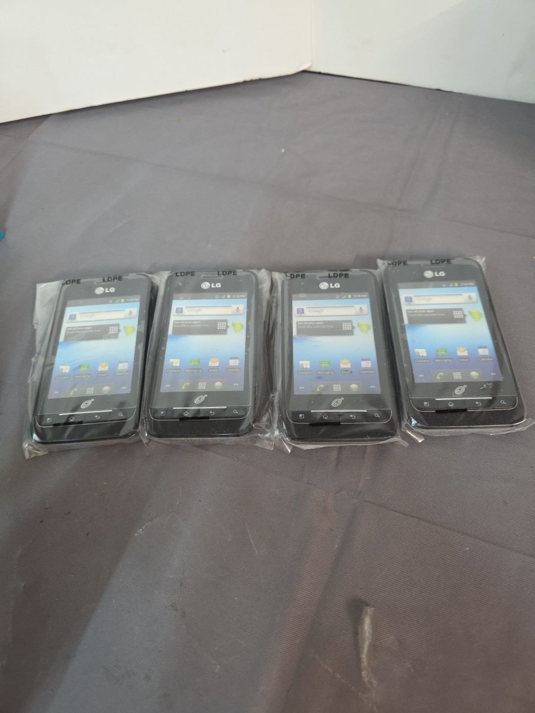 LOT Of 4 LG DUMMY PHONES LGL45CD