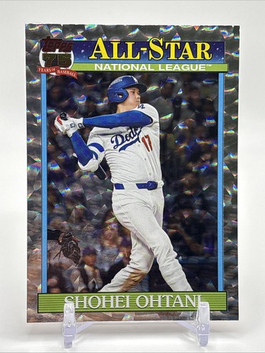 2026 Topps Series 2 - Shohei Ohtani 1991 Topps All-Star #91AS-50 Crackle Foil
