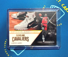 2020 PANINI NOIR LEBRON JAMES SNEAKER SPOTLIGHT /99 #10
