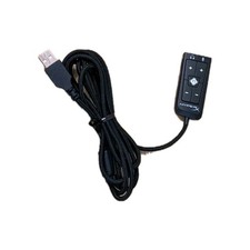 Adaptador de tarjeta de sonido USB HyperX 7.1 Surround para auriculares Cloud II/Core 3.5mm DAC
