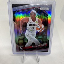 ALLISHA GRAY 2025 WNBA Panini Prizm Silver Prizm #16 Dream