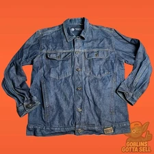 Vintage Southpole International Sports Denim Jacket Mens M Y2K Hip Hop Baggy