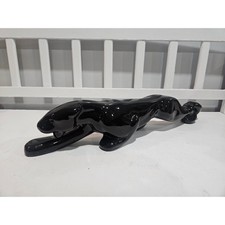Vtg Mid Century Royal Haeger Crouching Black ...