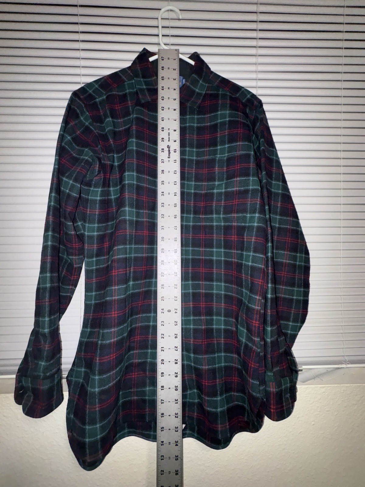 PENDLETON Shirt Button Up Wool Fireside blue gree… - image 3