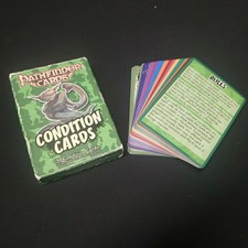 Pathfinder 1E: Condition Cards (RPG Accessory...