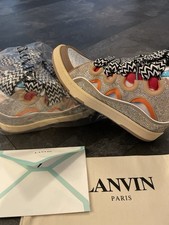 Lanvin Tennis Multisex Shoe, Euro Size 41 box Has Been Garage, So It's Defected