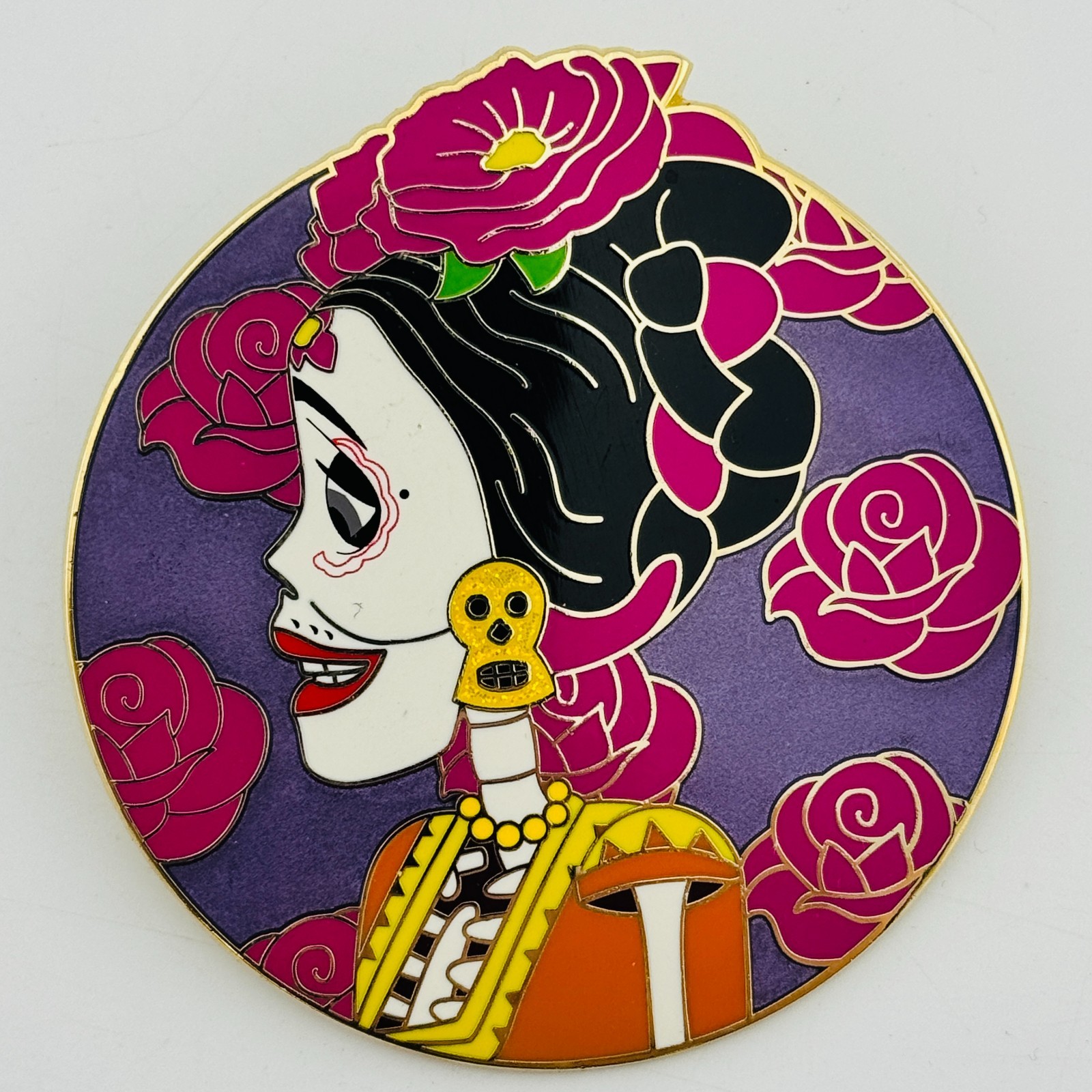 Disney Fantasy Pin Frida Kahlo - Coco Silhouettes Profile - Limited Edition 50