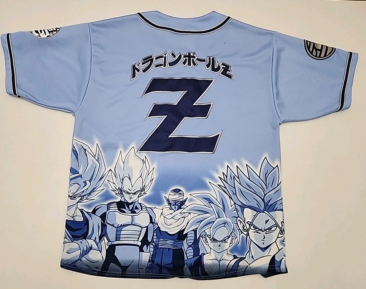 Dragon Ball Z Baseball Jersey