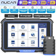 2025 MUCAR VO8 Auto Full system Diagnostic Tool Bi-Directional WIFI Scanner FCA