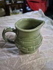 LONGABERGER GREEN PITCHER/CREAMER WOVEN TRADITUONS — photo 2
