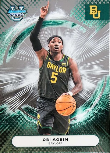 Obi Agbim – 2025-26 Bowman University Best Basketball · Base Cards #2 Obi Agbim
