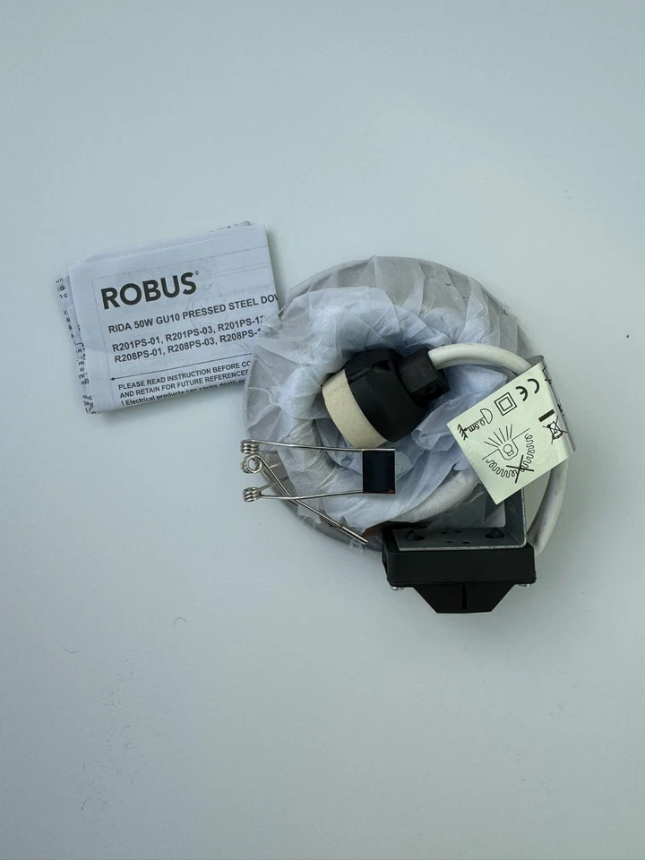 Robus led downlights R208PS (5 Pack), Adjustable Stainless Steel Bracket - Image 4 of 4