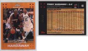 2007-08 Topps Chrome Orange Refractor /199 Anfernee Hardaway #48