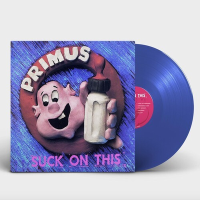 #ad #ad Primus Suck On This New Vinyl LP Blue Colored Vinyl $20.97